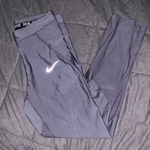 Silver Nike Leggings